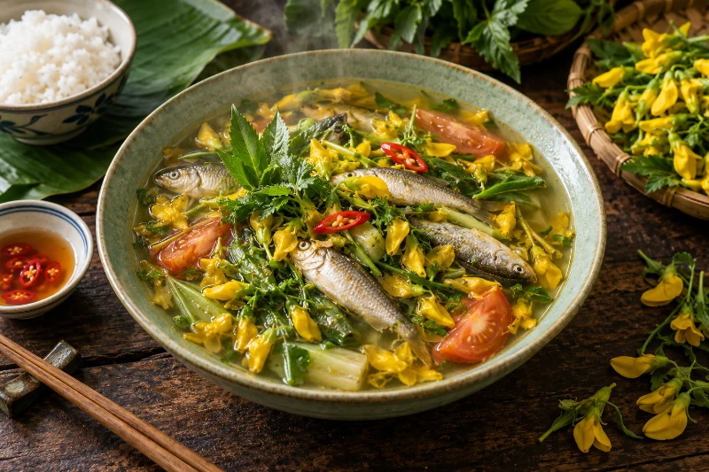 Ảnh minh họa món canh; bấm để tải video hướng dẫn của BepXua